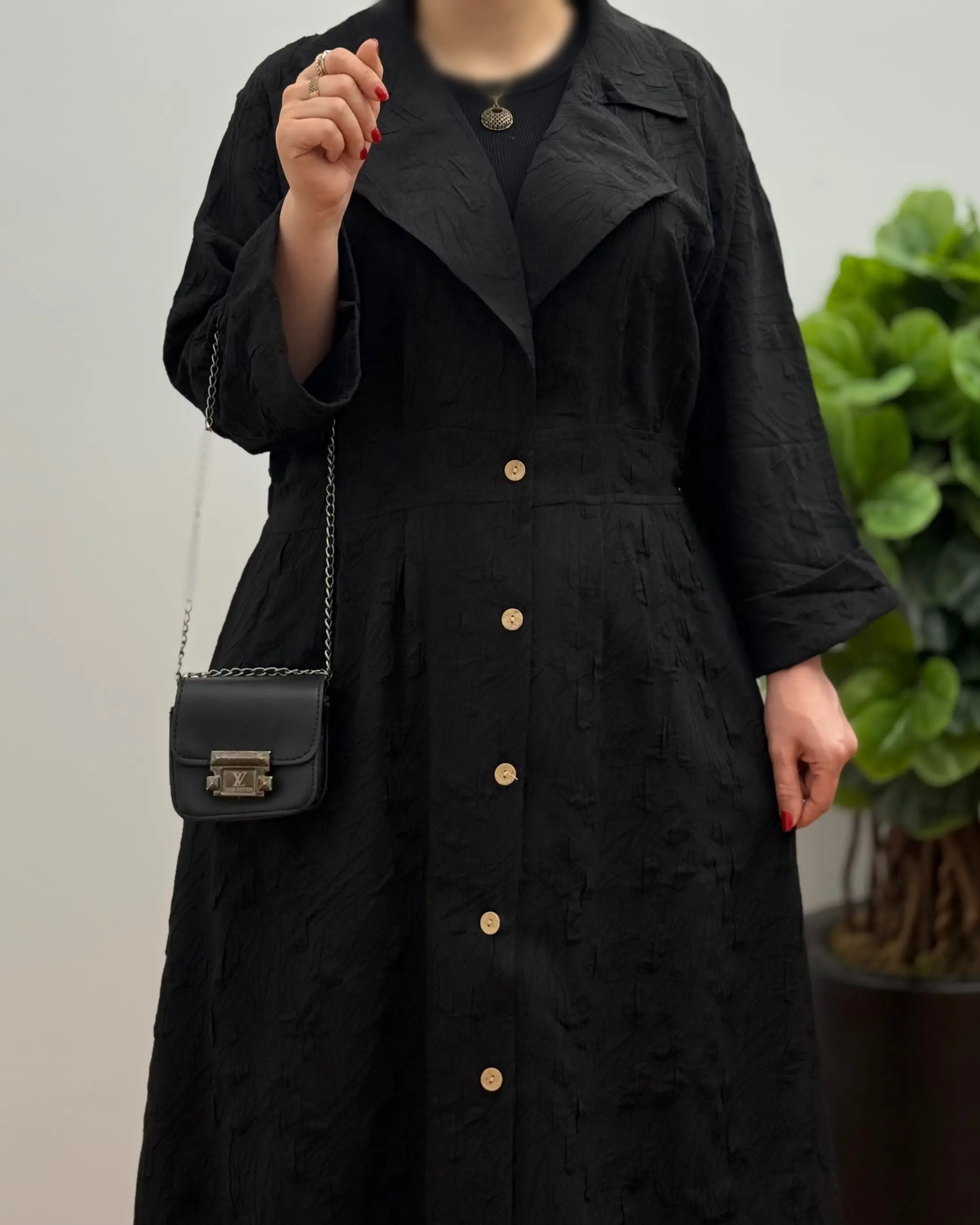 مانتو ژاکارد بلند زنانه مدل رستا